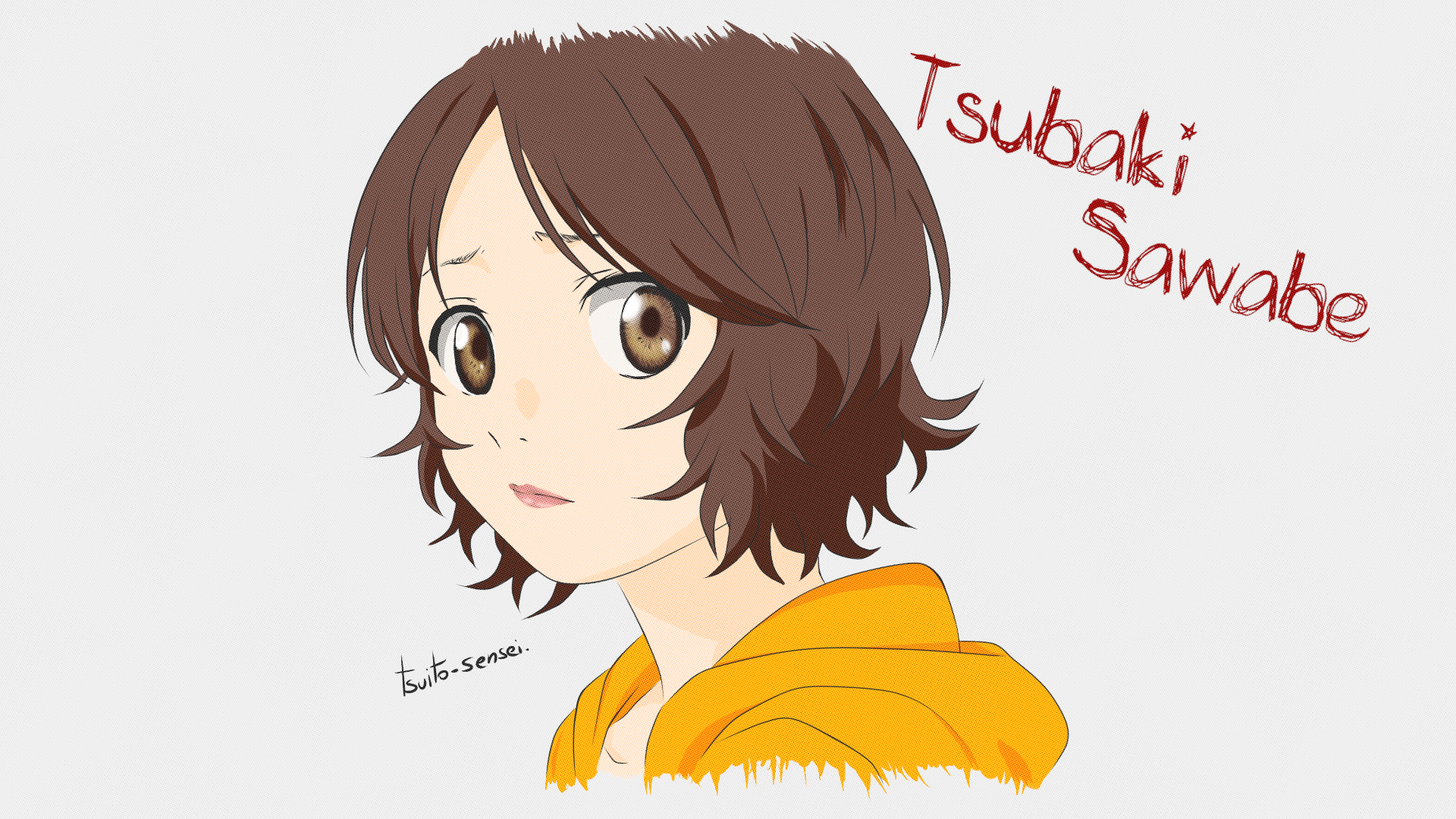 Tsubaki Shigatsu Wa Kimi No Uso - HD Wallpaper 