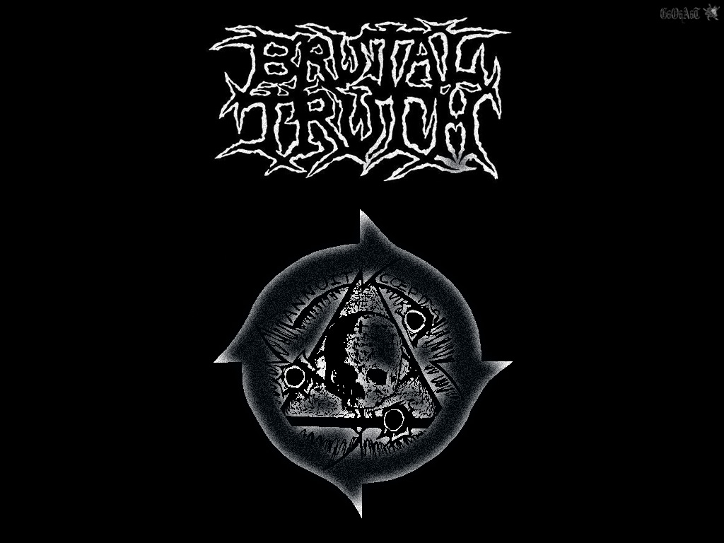 Brutal Truth - New Brutal Truth Death Metal Band Logo - HD Wallpaper 