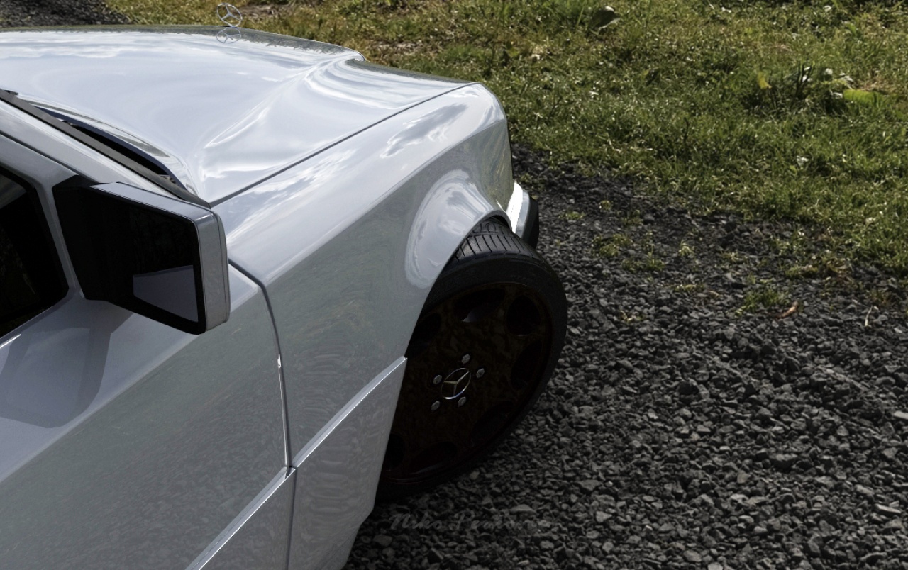 Mercedes W124 Wallpapers - Sports Car - HD Wallpaper 