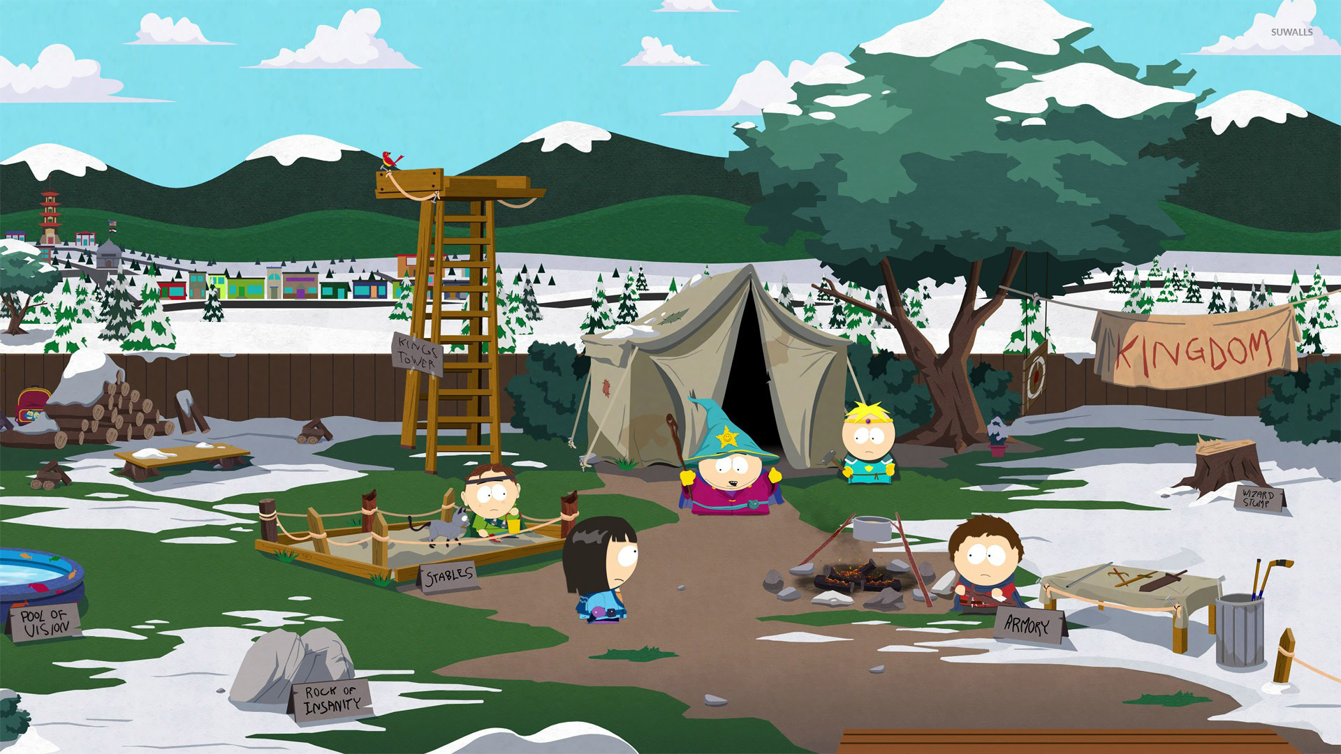 South Park Stick Of Truth Kupa Keep - HD Wallpaper 