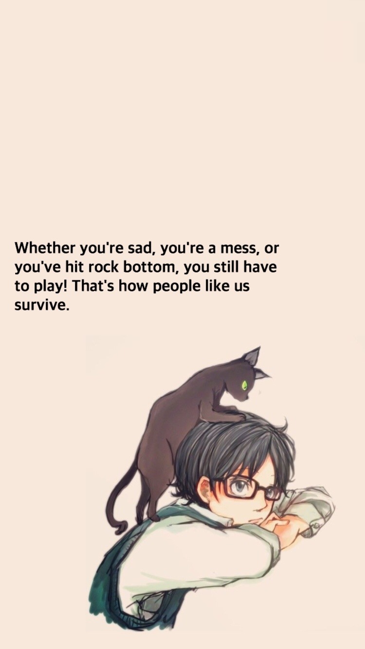 Your Lie In April Lockscreen - HD Wallpaper 