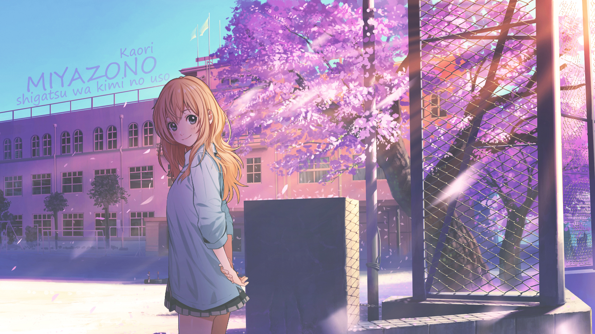 Your Lie In April Download Wallpaper - Anime Background 16 9 - 1920x1080  Wallpaper 