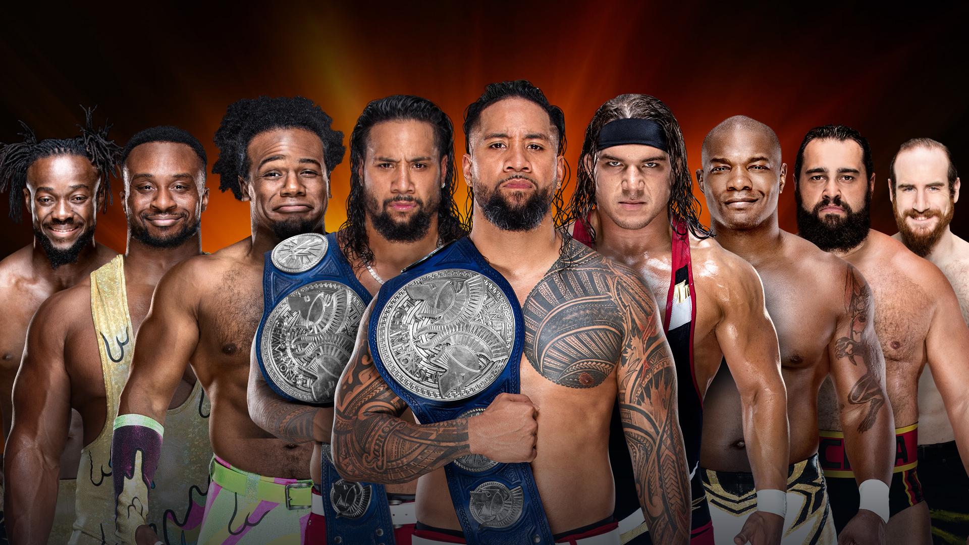 Smackdown Tag Team Champions The Usos Vs The New Day - Clash Of Champions 2017 Matches - HD Wallpaper 