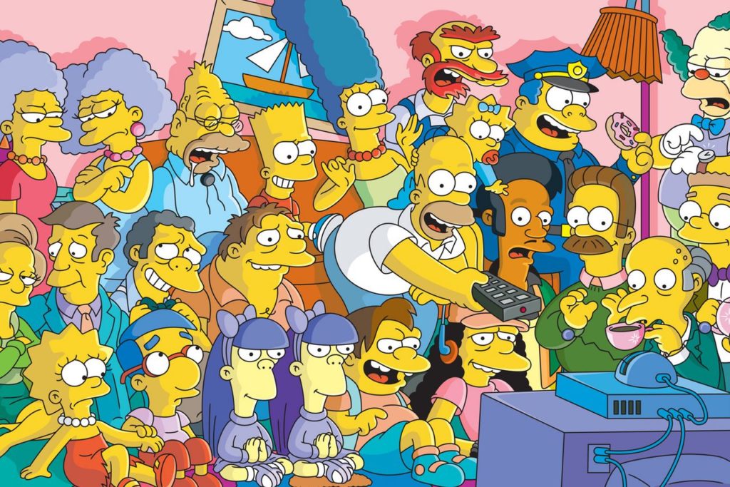 Simpsons Characters - HD Wallpaper 