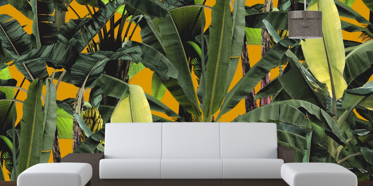 Jungle Wallpaper Interior - HD Wallpaper 