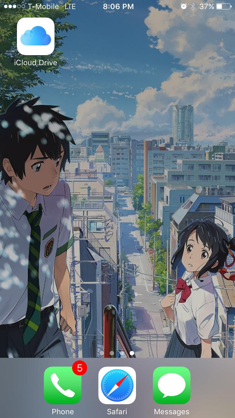 Kimi No Na Wa Iphone - HD Wallpaper 