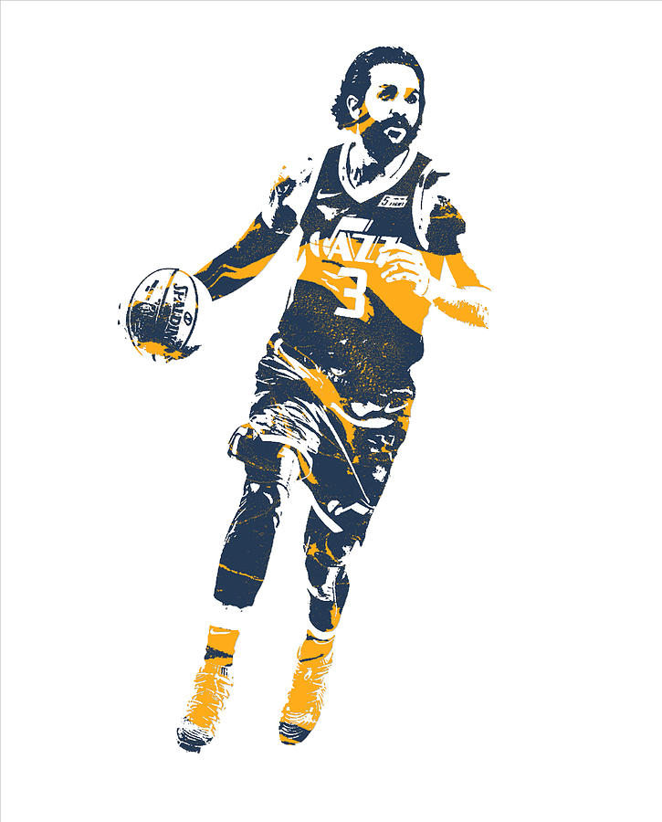 Utah Jazz Ricky Rubio Art - HD Wallpaper 