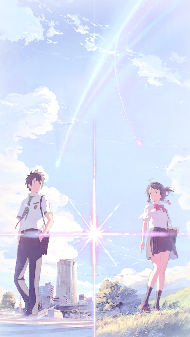 Kimi No Na Wa Fanart - 640x1136 Wallpaper Kimi No Na Wa Fanart - 640x1136 Wallpaper
