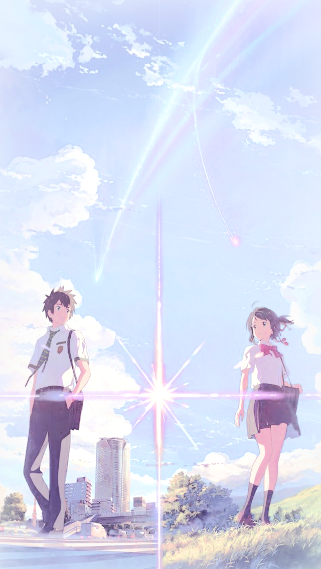 Kimi No Na Wa Fanart - HD Wallpaper 