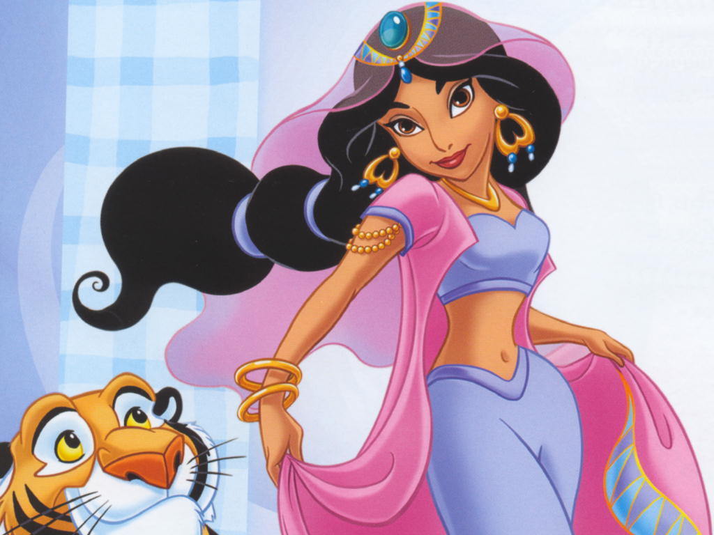 Princess Jasmine Wallpaper Disney Princess 6538269 - Jazmin Disney - HD Wallpaper 