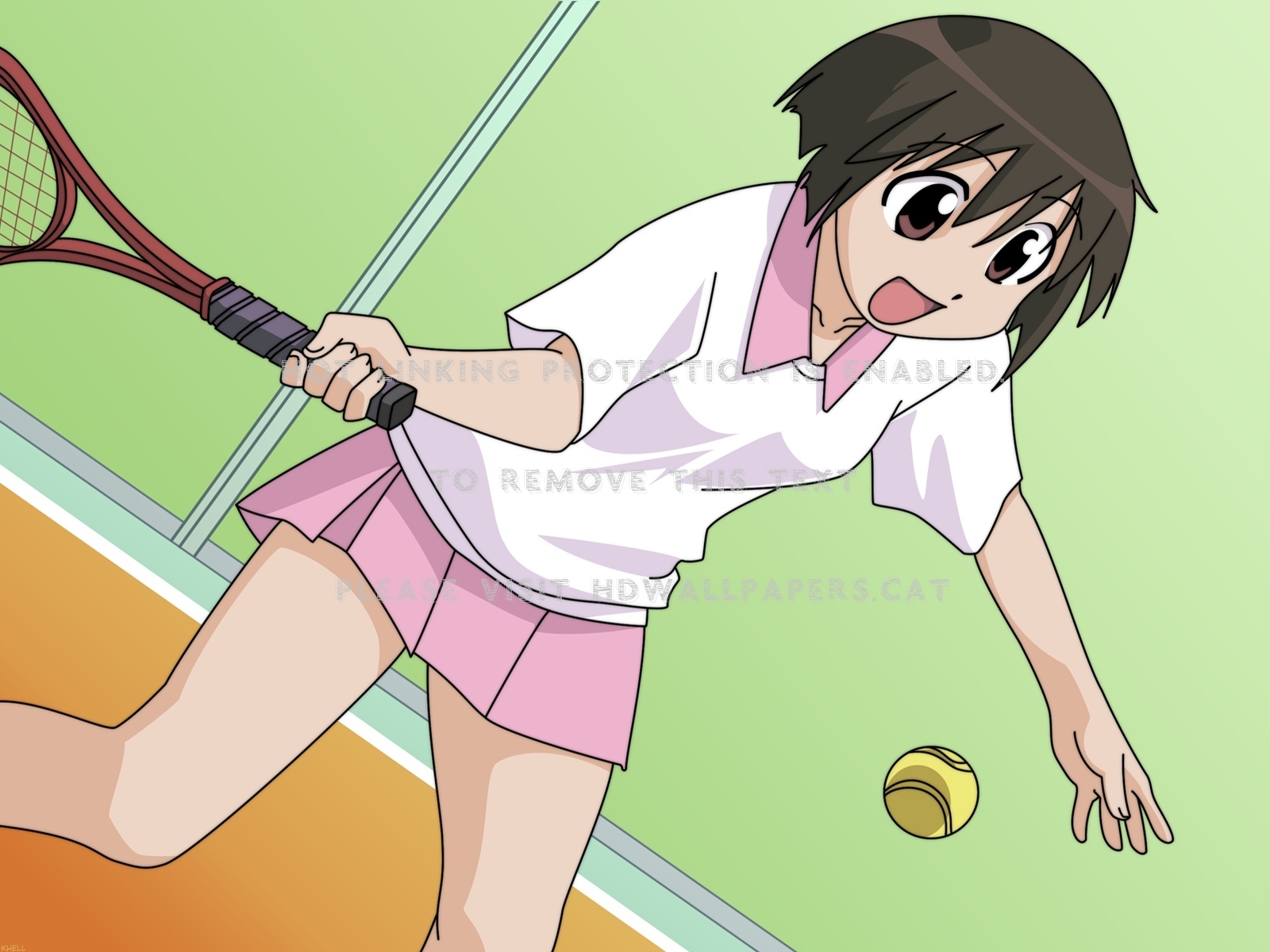 Playing Tennis Hd Anime Wallpapers Kaori - Playing Tennis Anime - HD Wallpaper 