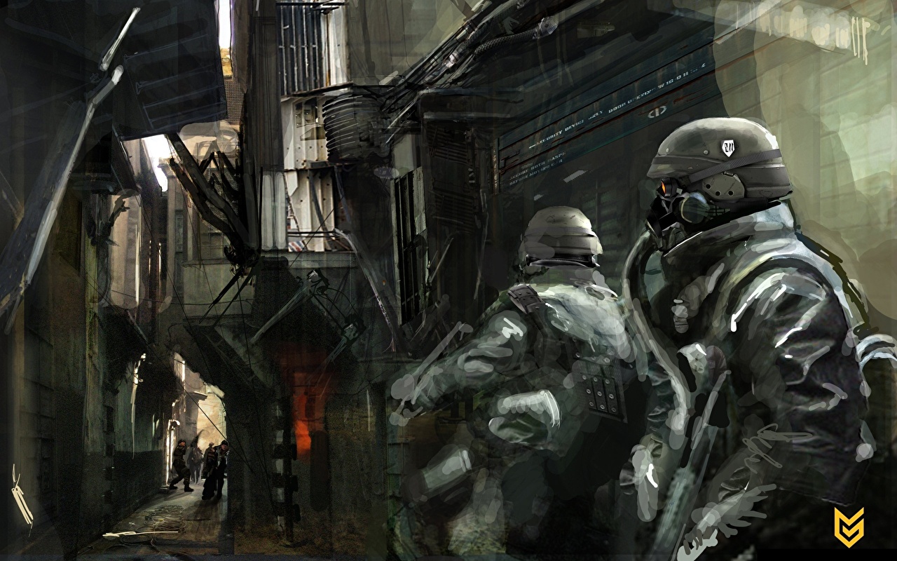 Killzone Concept Art - HD Wallpaper 
