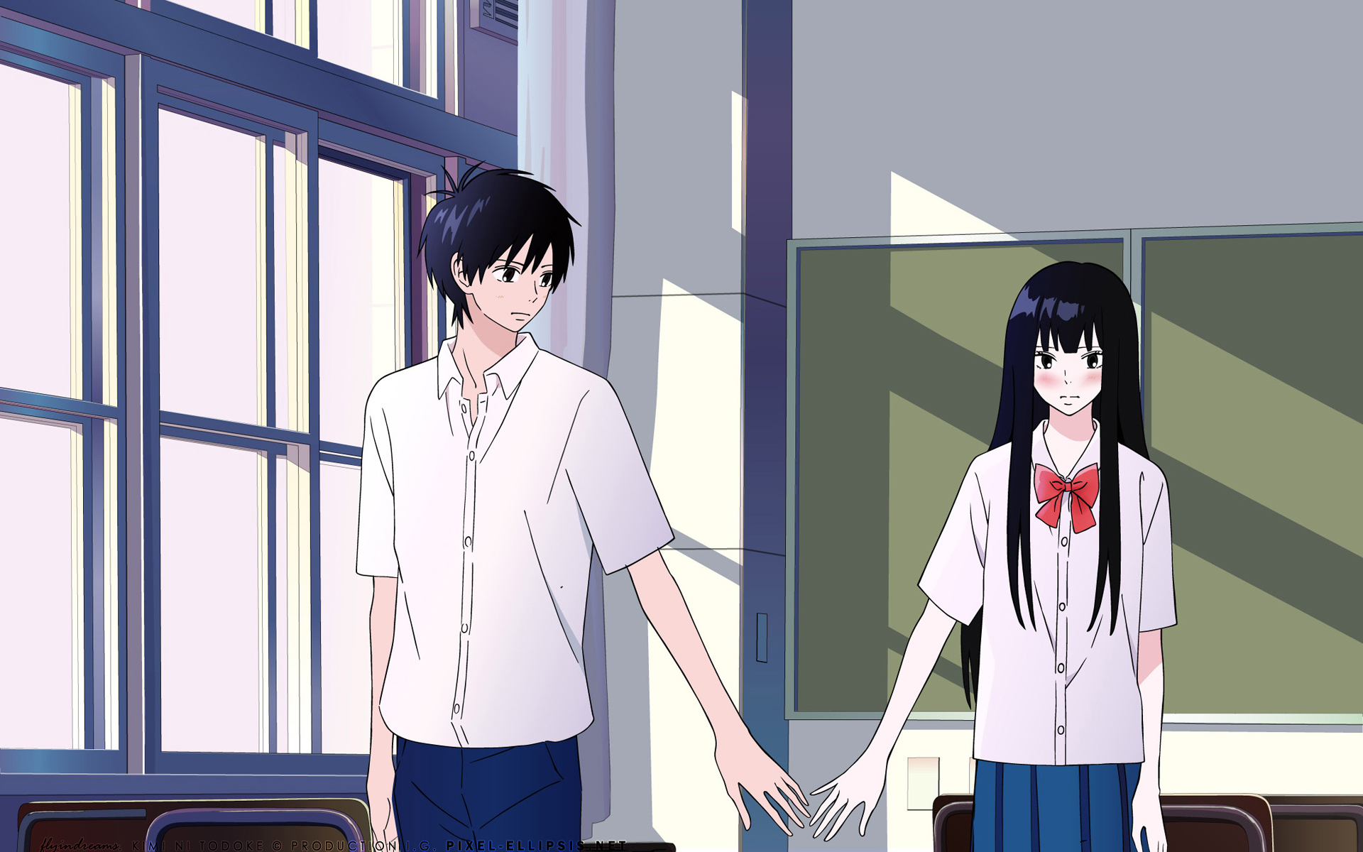 Kimi Ni Todoke Wallpaper Sawako - HD Wallpaper 