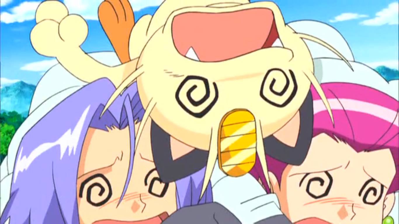 Pokemon Rocket Team Lose - HD Wallpaper 