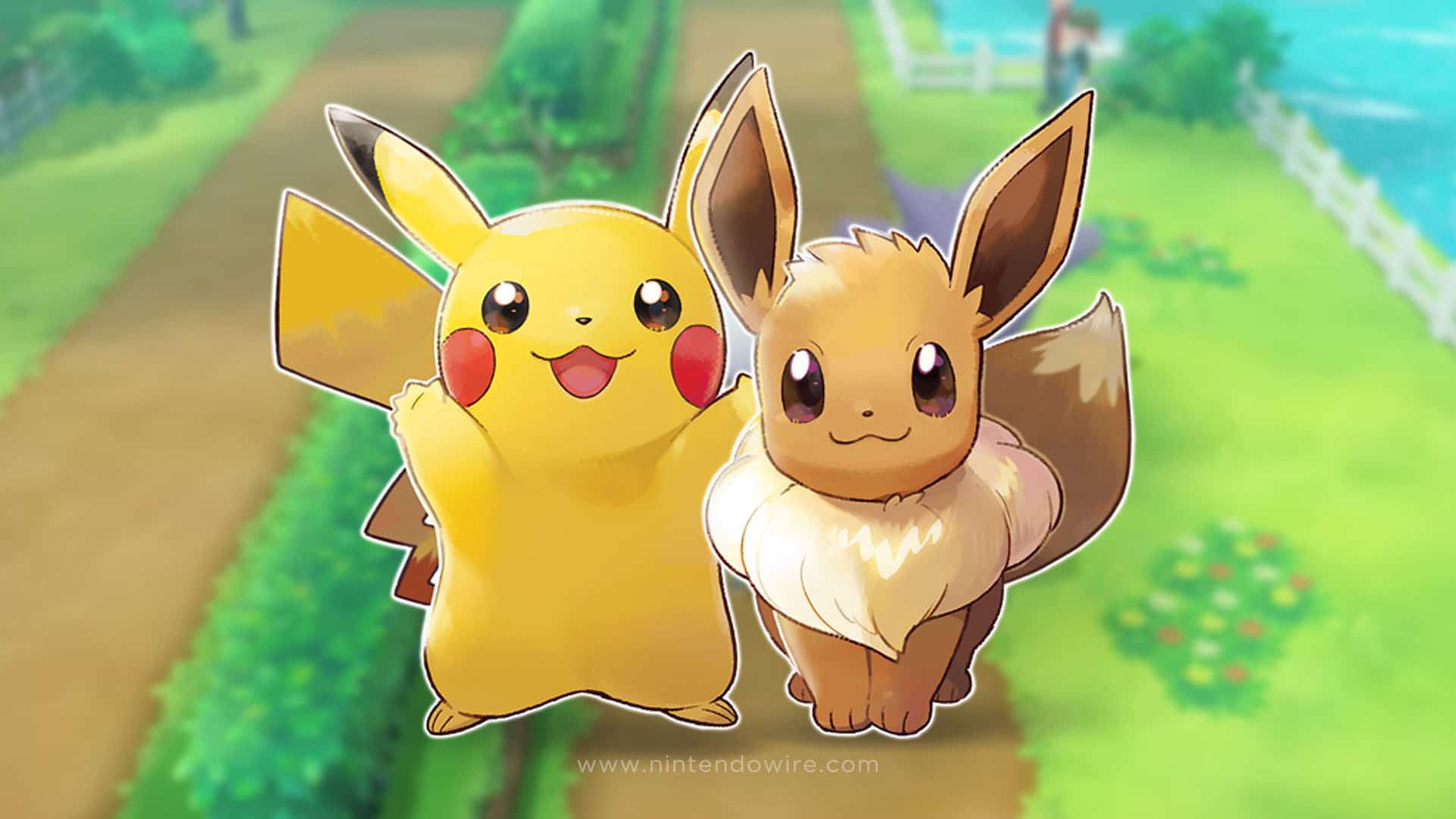 Pokémon Let’s Go Mega Evolutions, Team Rocket And More - Lets Go Pikachu And Eevee - HD Wallpaper 