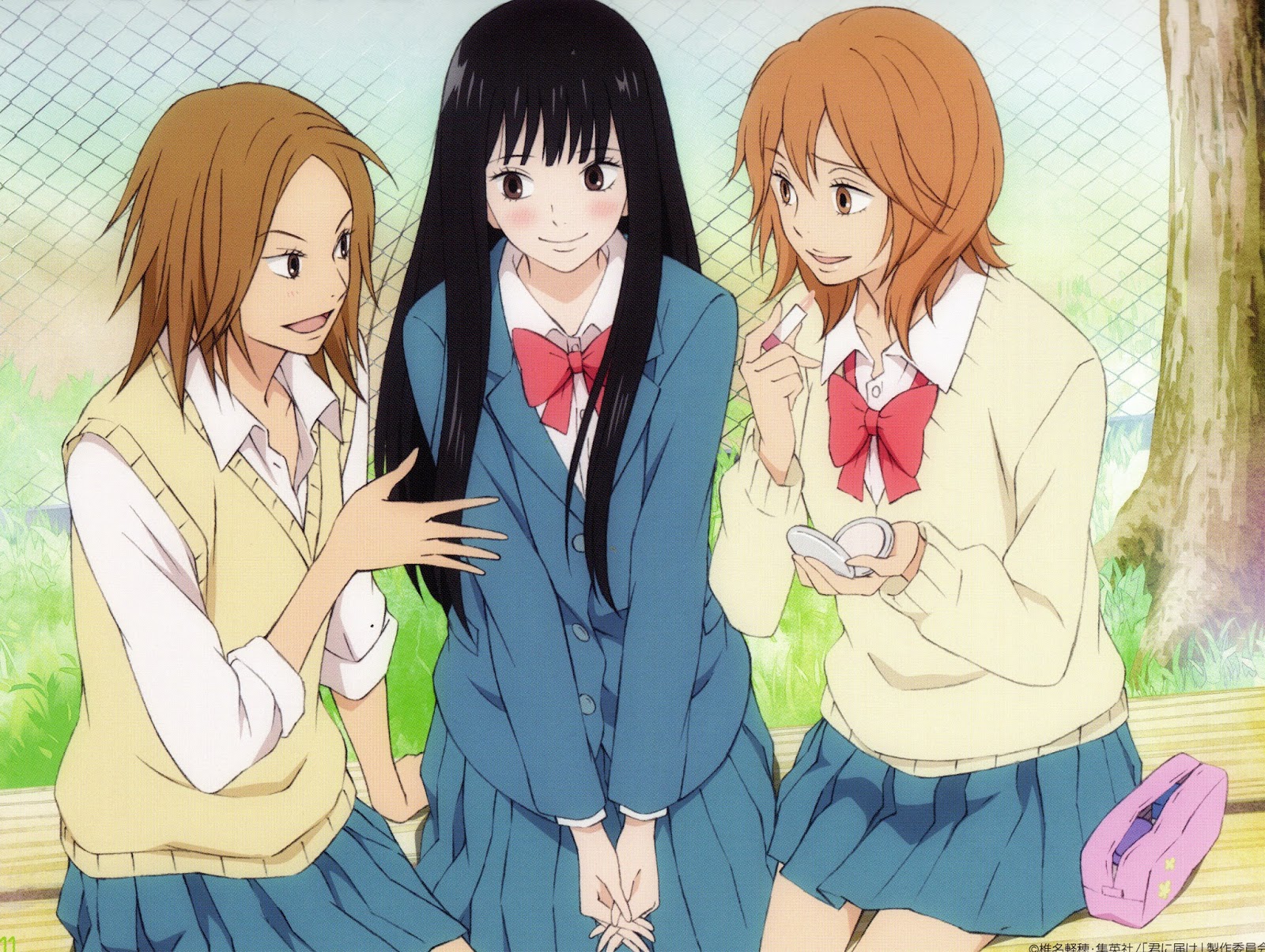 Kimi Ni Todoke Parents Guide Kimi Ni Todoke Anime Wallpapers - Kimi Ni Todoke Friends - 1600x1205