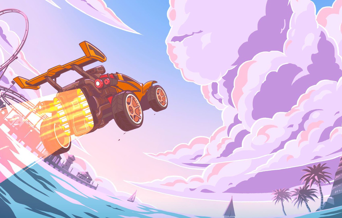 Photo Wallpaper Music, Cover, Monstercat, Rocket League, - Rocket League X Monstercat Vol 3 - HD Wallpaper 