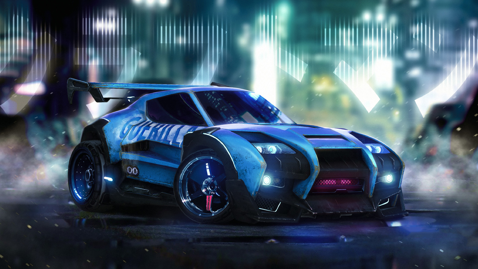 Rocket League Car Wallpaper Hd - HD Wallpaper 