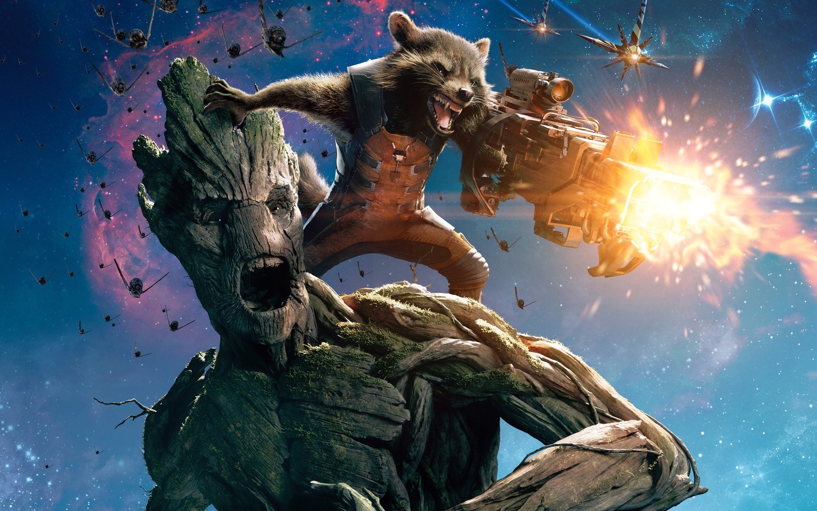 Guardians Of The Galaxy Wallpapers Hd / Desktop And - Guardians Of The Galaxy Groot Background - HD Wallpaper 