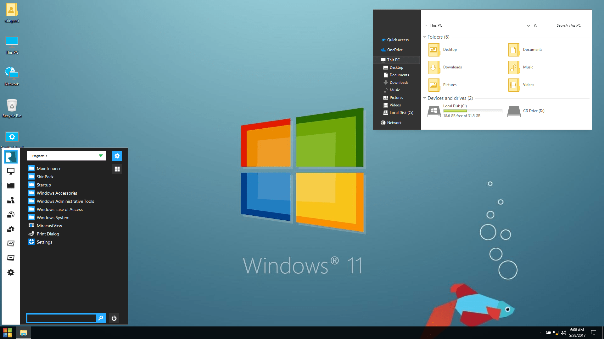 Windows 11 Skinpack 1920x1080 Wallpaper Teahub Io