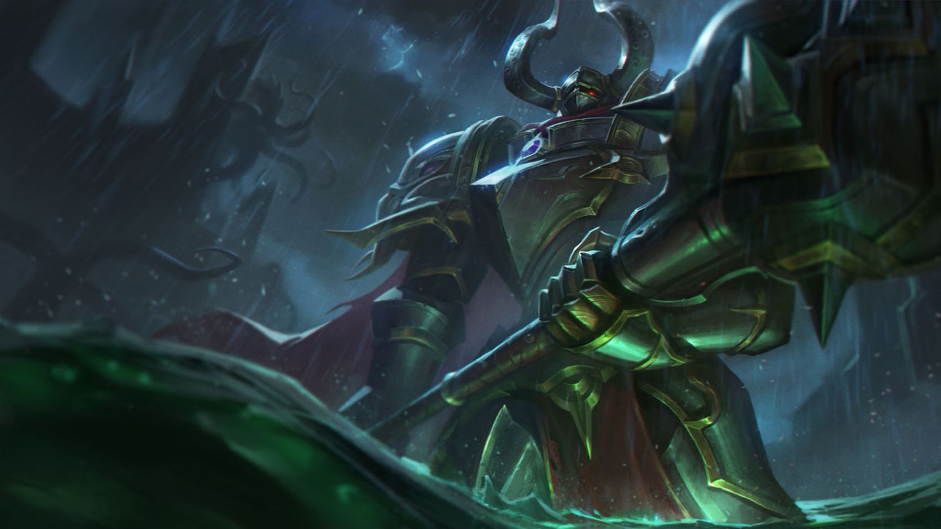 Lord Mordekaiser Splash Art - HD Wallpaper 