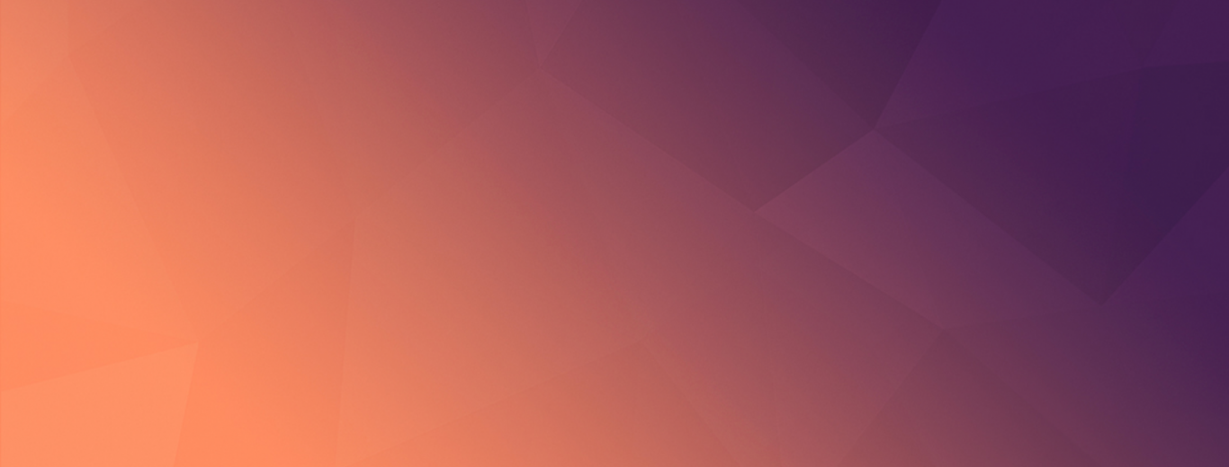 Purple And Orange Banner - HD Wallpaper 