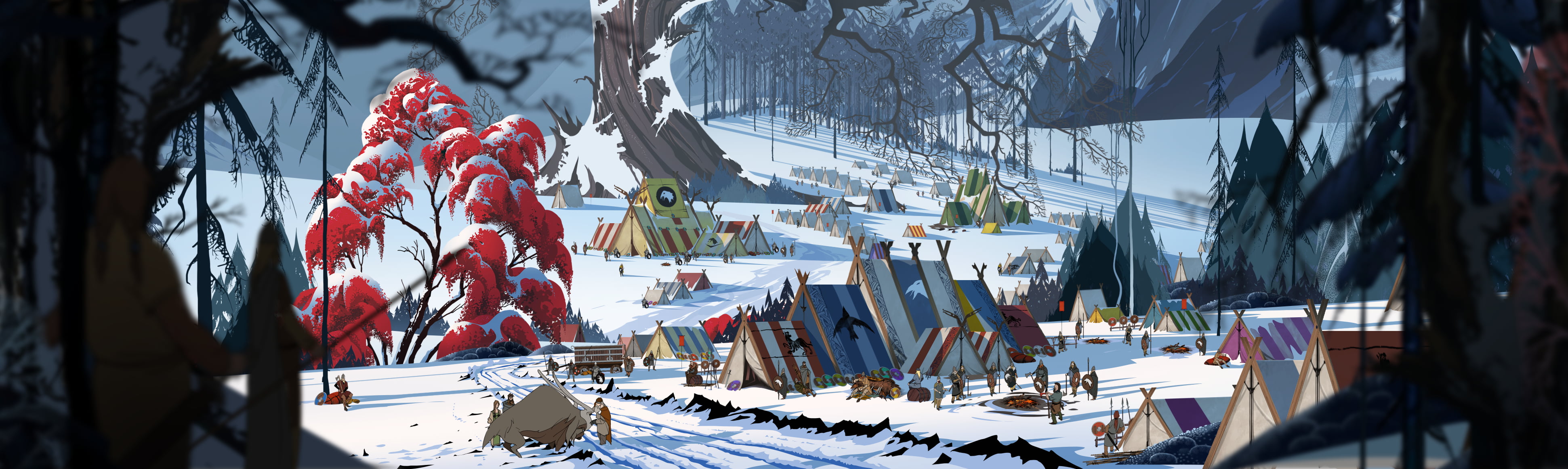 Banner Saga Wallpaper - HD Wallpaper 