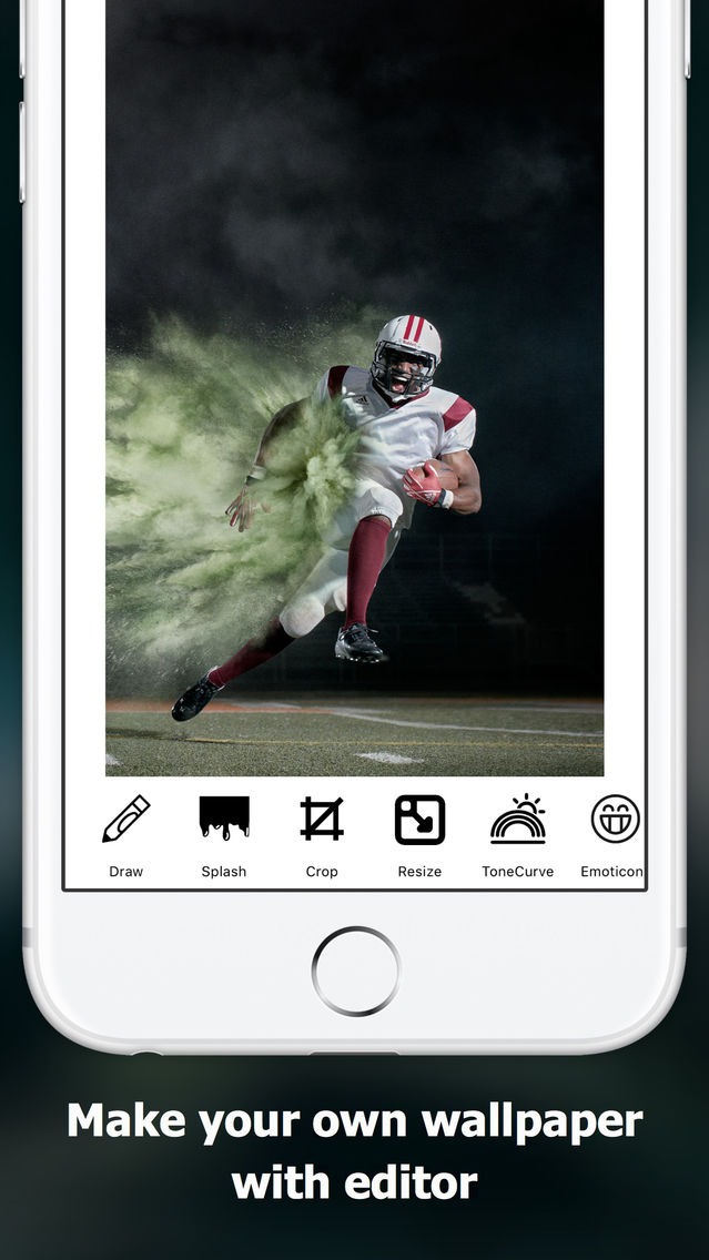 American Football Wallpapers With Wallpaper Editor - Wallpaper - HD Wallpaper 