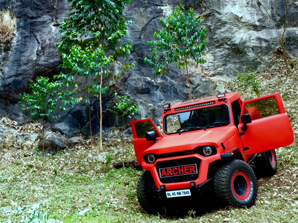 Modified Mahindra Thar Archer - Mahindra Thar Xl Modified - HD Wallpaper 