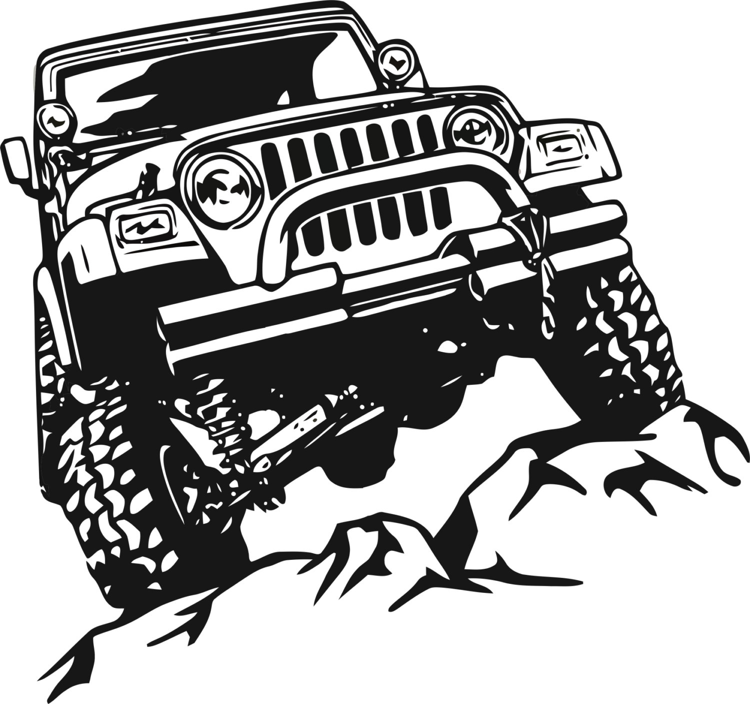 Jeep Decals Off Road Jeep Vector 1500x1407 Wallpaper Teahub Io