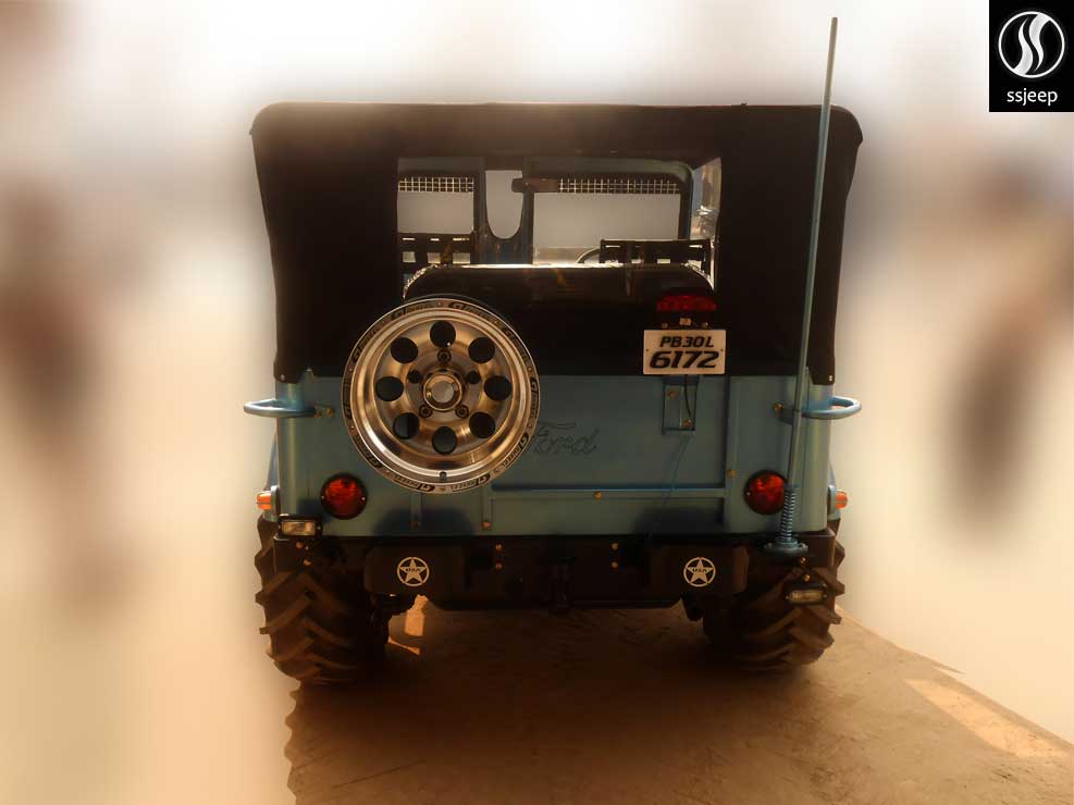 Open Jeep Back Side - HD Wallpaper 