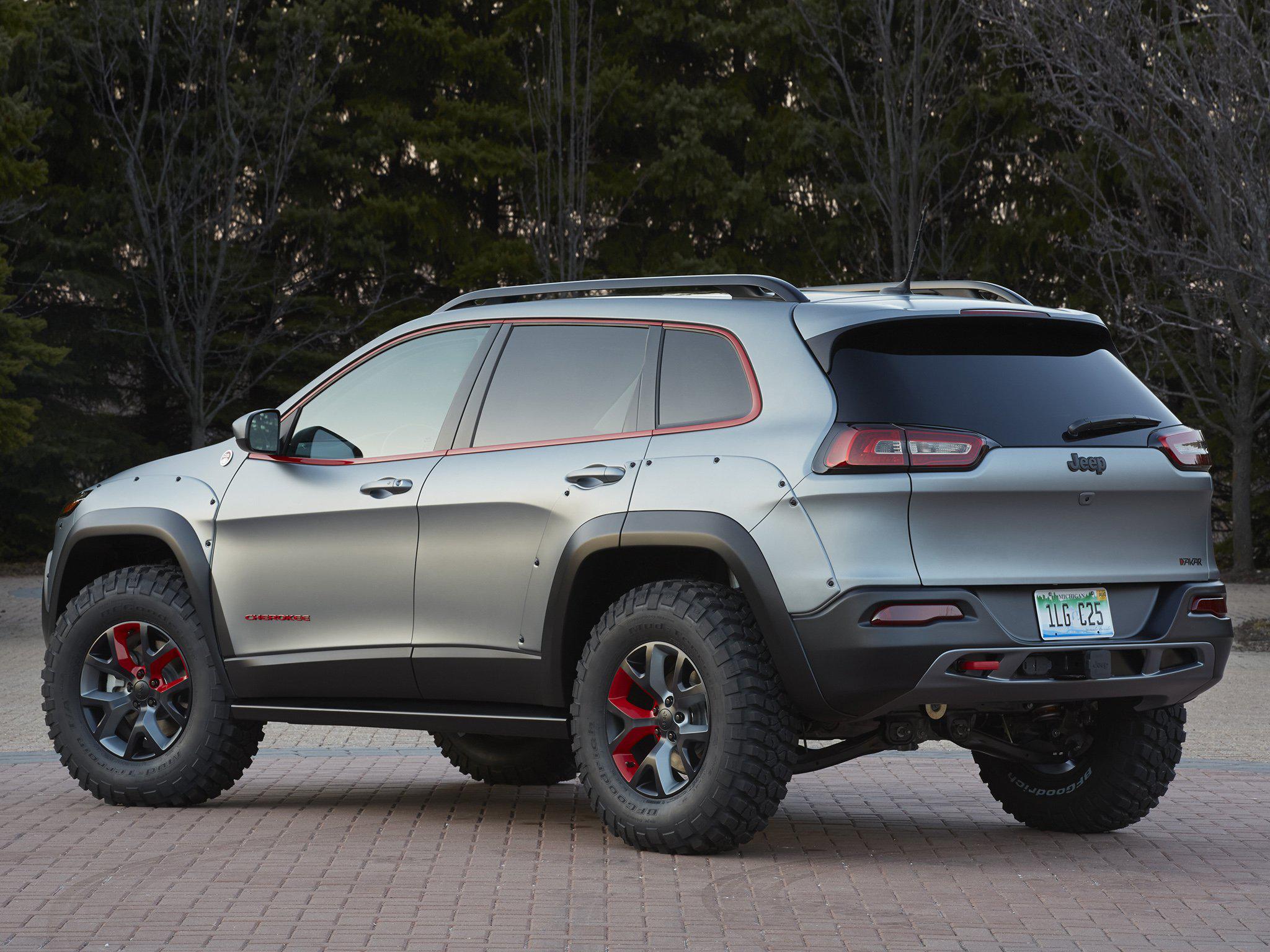 Hd 2014 Jeep Cherokee Adventurer Concept Suv Stationwagon - Jeep Cherokee Big Tires - HD Wallpaper 