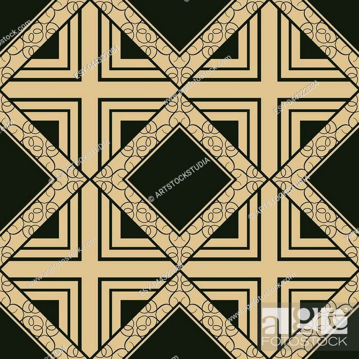 Abstract Vintage Geometric Wallpaper Pattern Seamless - Illustration - HD Wallpaper 