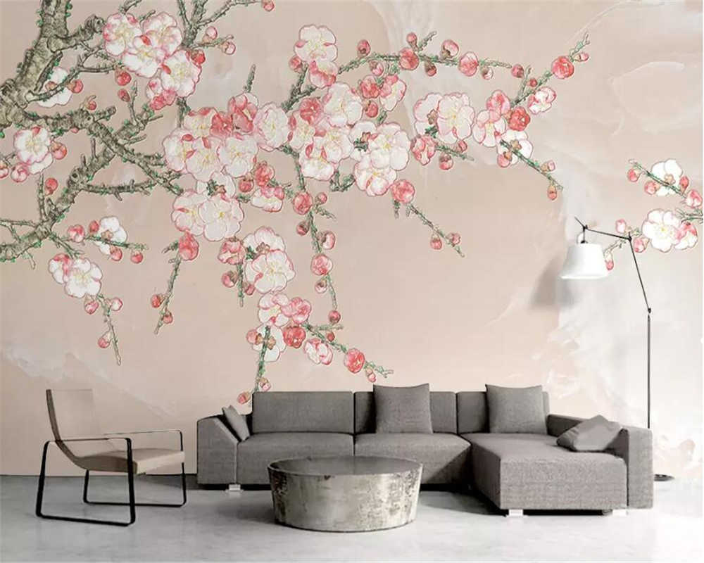 Beibehang Custom Wallpaper 3d Mural Aesthetic New Chinese - Chinese Aesthetic Background - HD Wallpaper 