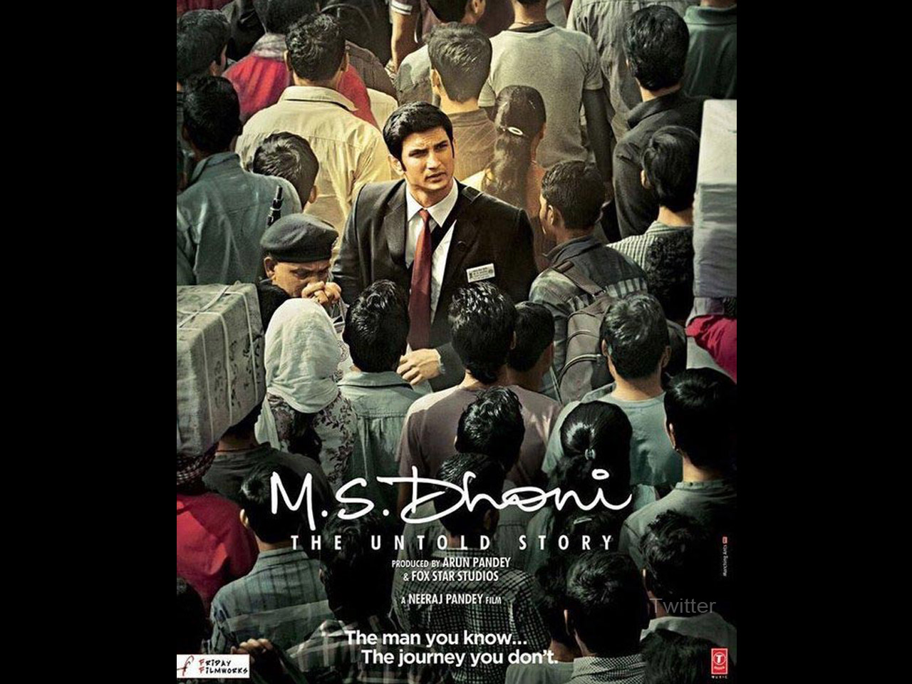 Poster Ms Dhoni The Untold Story - HD Wallpaper 