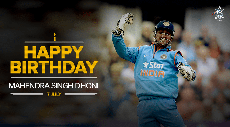 Ms Dhoni Birthday Wishes - HD Wallpaper 