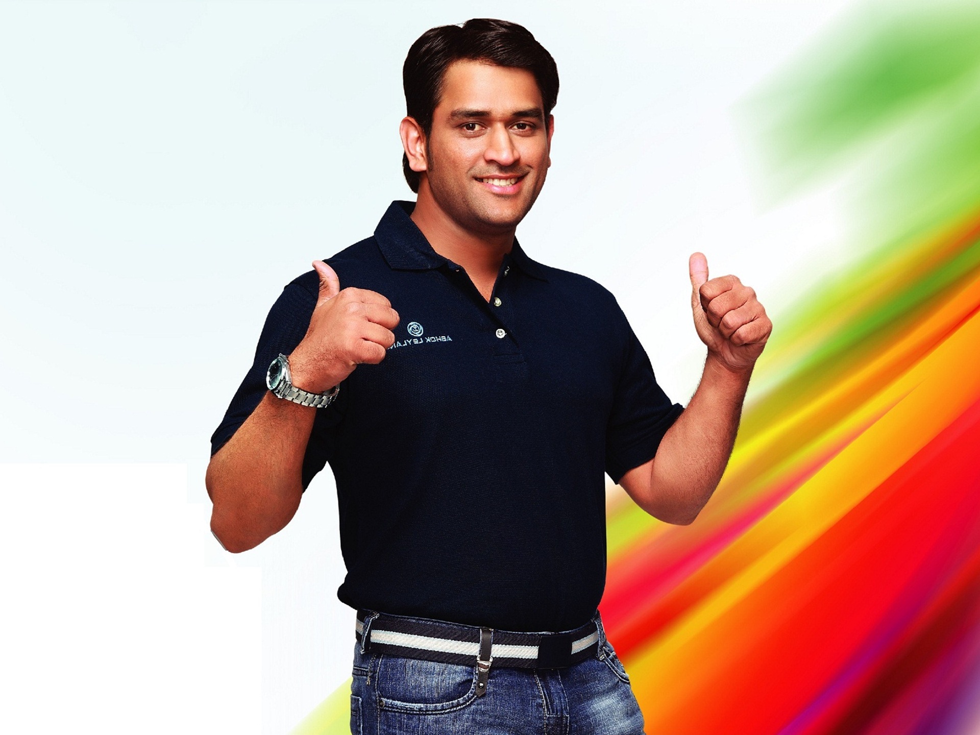 Stylish Ms Dhoni Wallpapers Hd - HD Wallpaper 