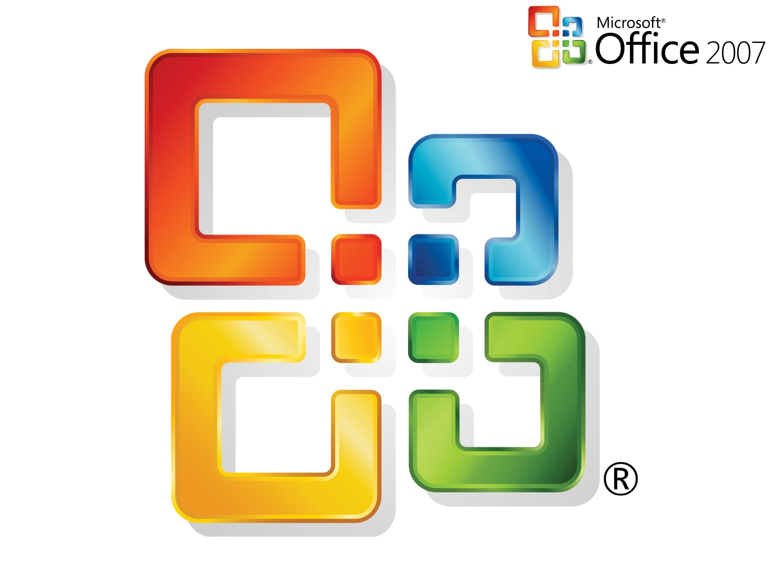 Microsoft Office Logo 2007 - HD Wallpaper 