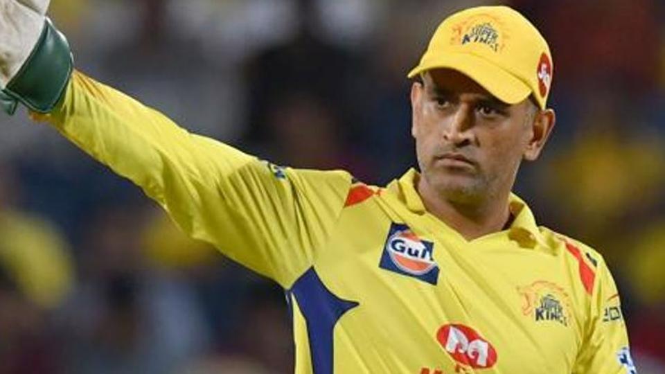 File Image Of Ms Dhoni - Csk Dhoni Ipl 2019 - HD Wallpaper 