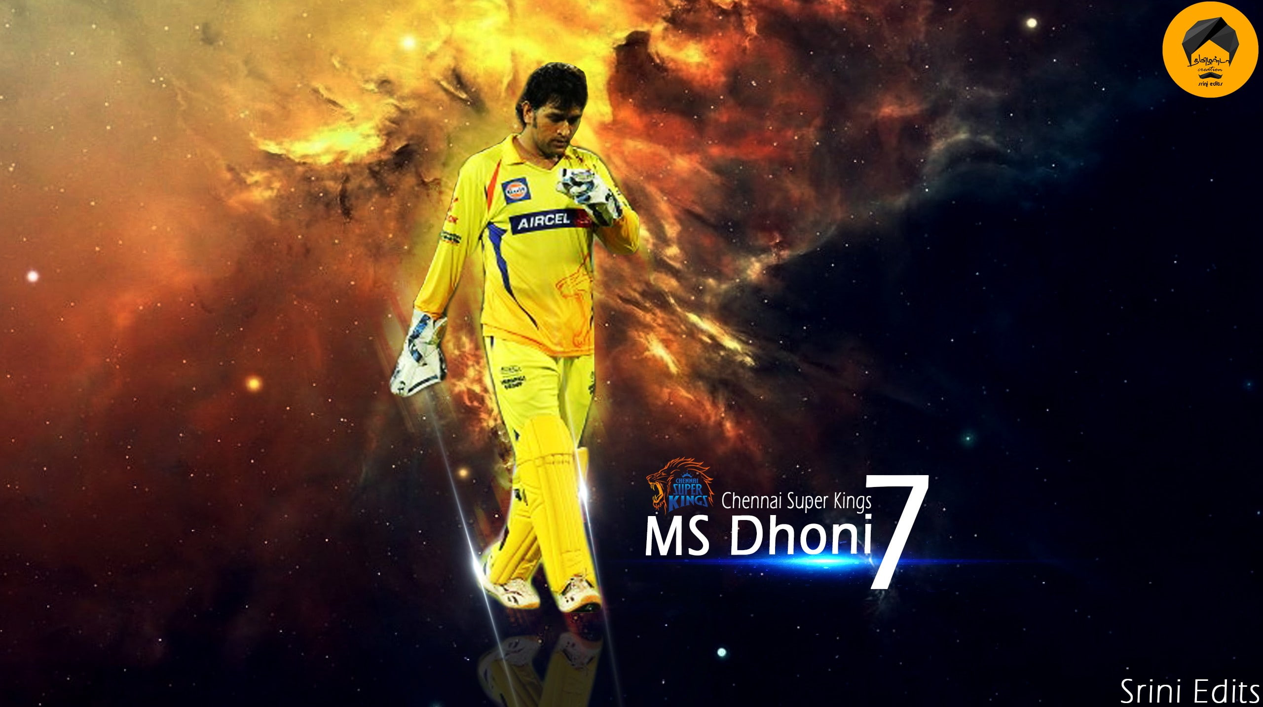 Hd Wallpaper Csk Dhoni - HD Wallpaper 