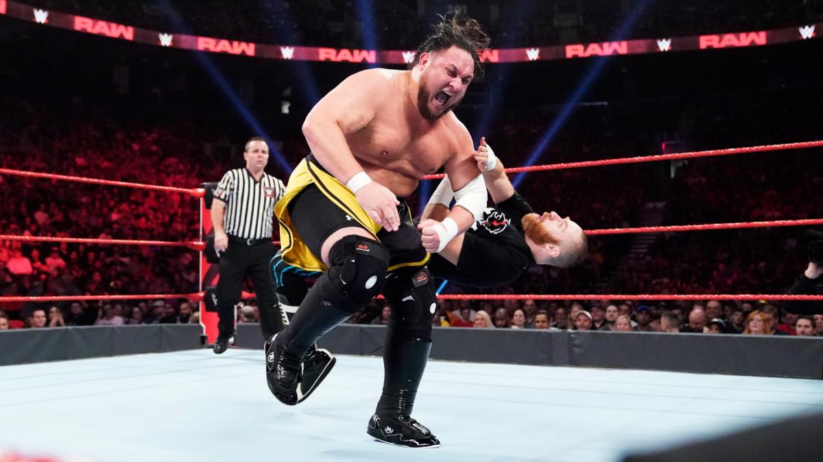 Raw 8/12/19 ~ Samoa Joe Vs Sami Zayn - Wrestler - HD Wallpaper 