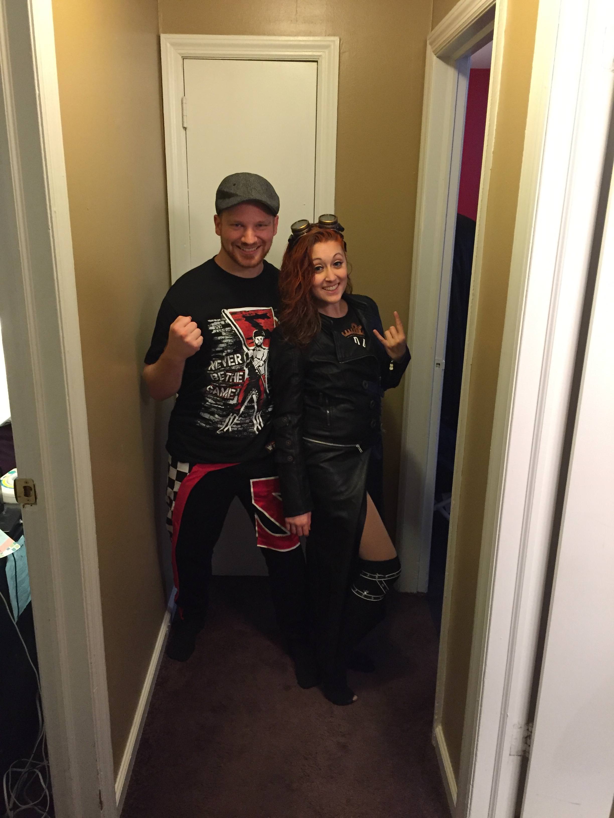 Sami Zayn And Becky Lynch - HD Wallpaper 
