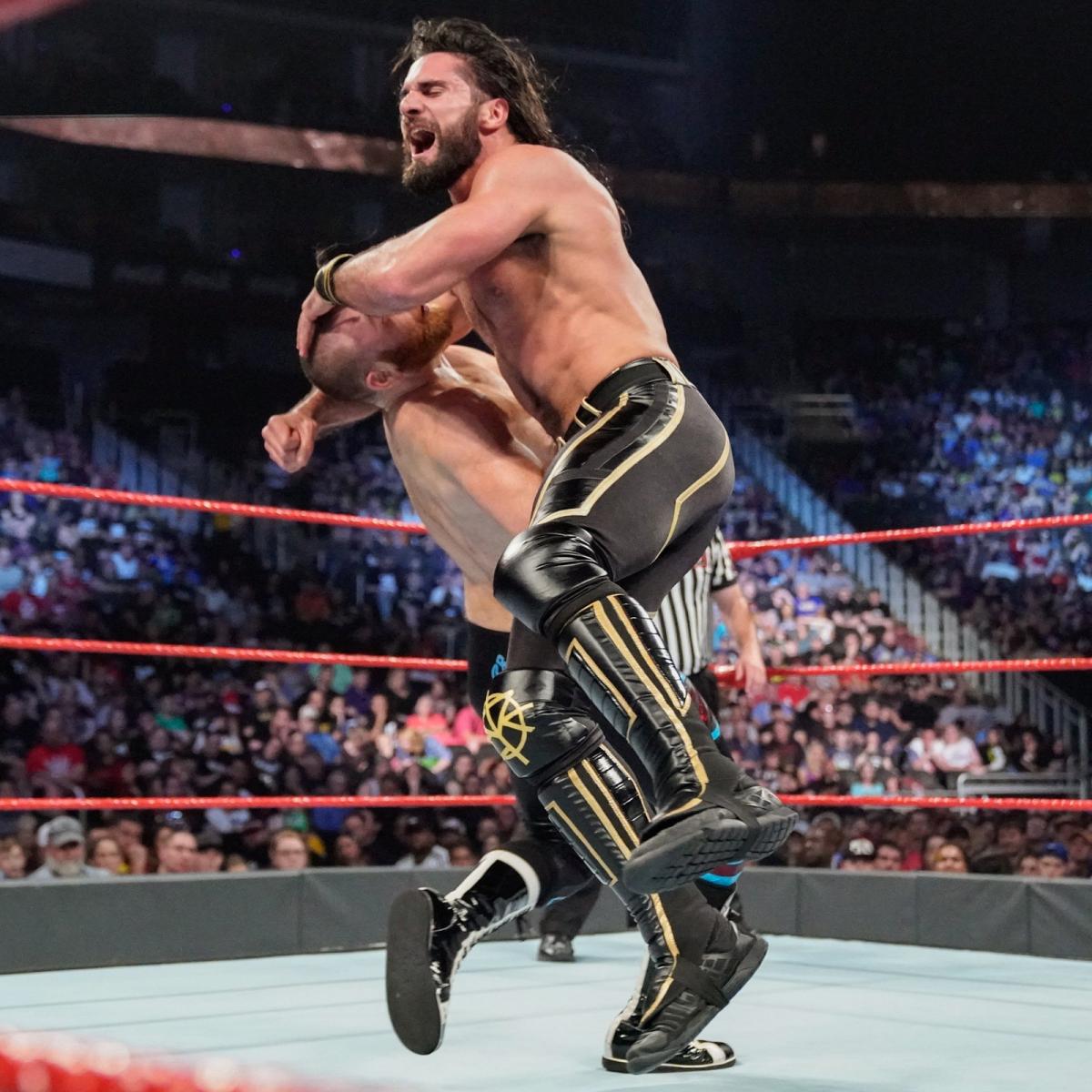 Raw 5/27/19 ~ Sami Zayn Vs Seth Rollins - Wrestler - HD Wallpaper 