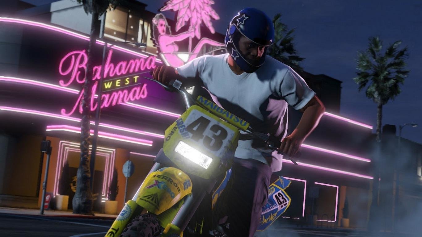 Download Laptop Grand Theft Auto V Computer Wallpaper - Bahamas Mama Gta Online - HD Wallpaper 