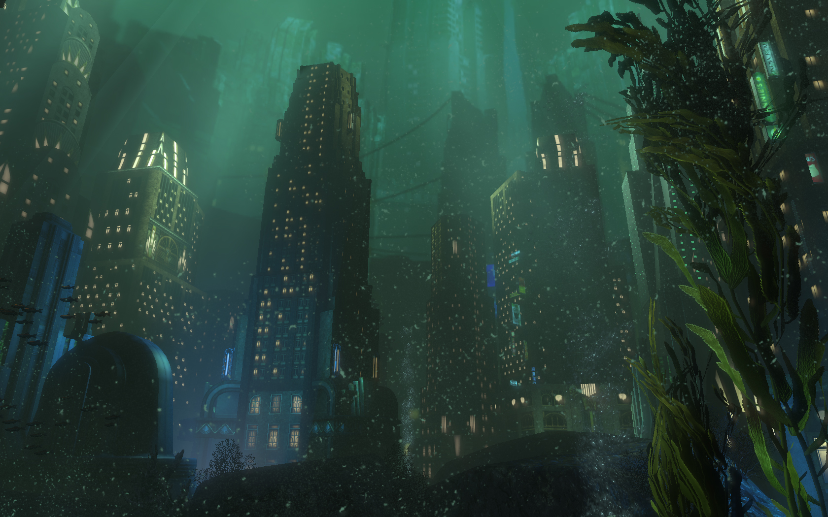 Dreamscene Live Wallpaper Bioshock Rapture Youtube - Rapture Wallpaper Bioshock - HD Wallpaper 