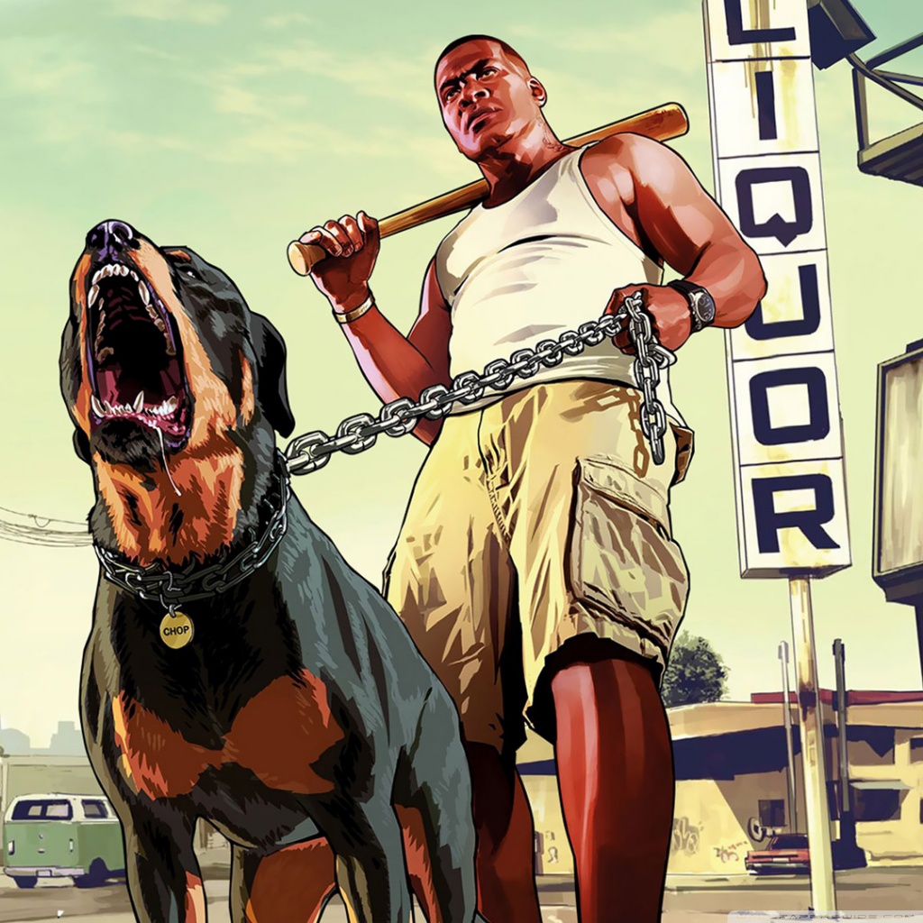 De Gta 5 Franklin - HD Wallpaper 