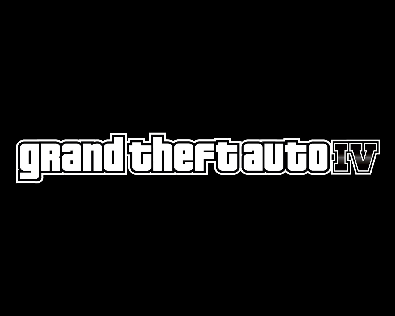 Grand Theft Auto Iv Logo Standard Wallpaper - Darkness - HD Wallpaper 