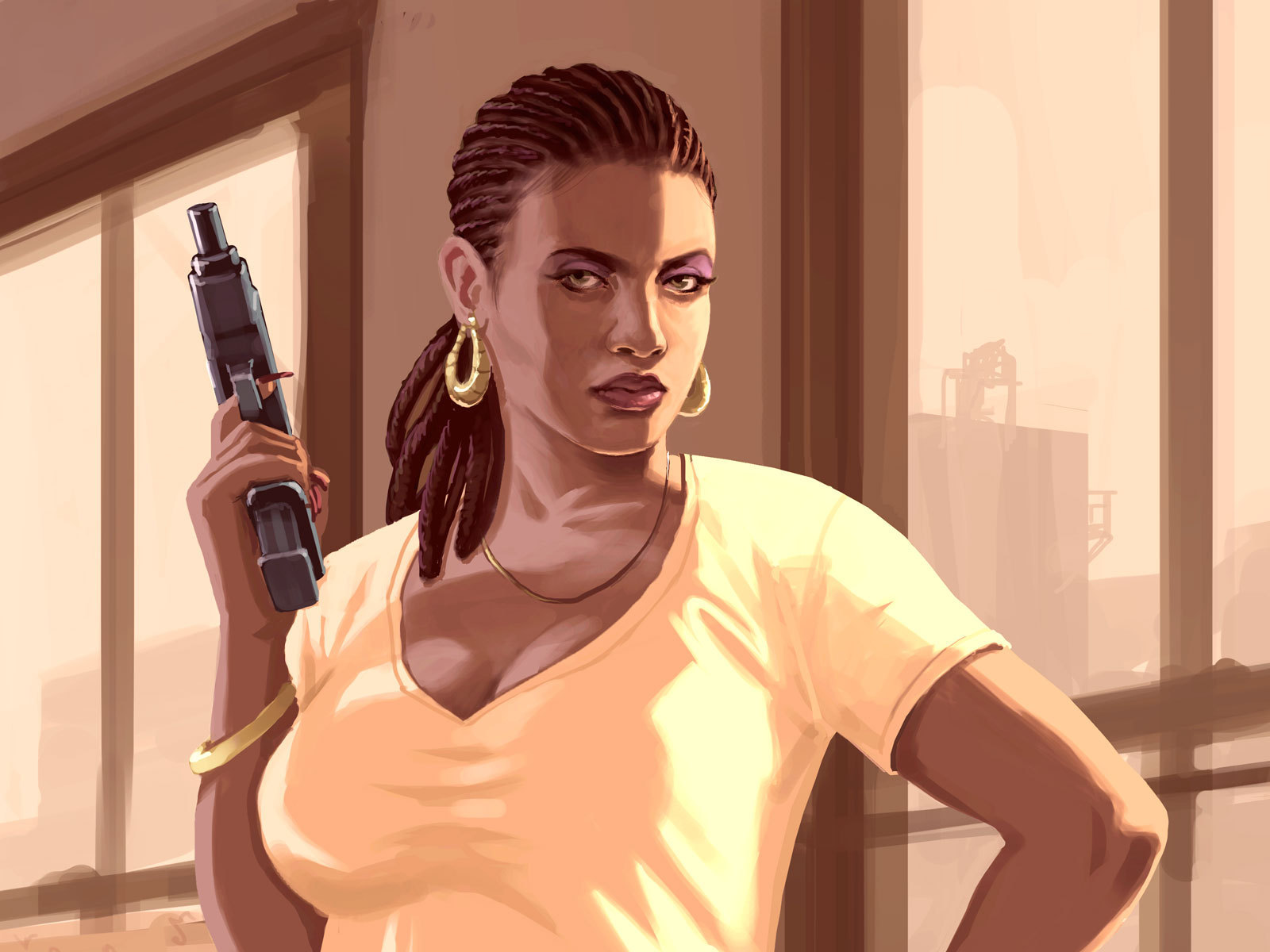 Gta Iv - Девушка Из Гта 4 - HD Wallpaper 