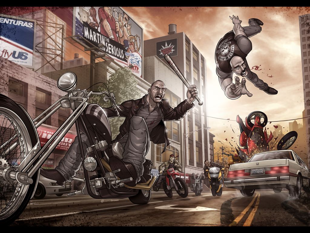 Http - //4 - Bp - Blogspot - Gta - Гта 4 The Lost And Damned - HD Wallpaper 