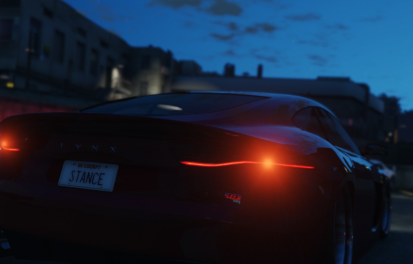 Photo Wallpaper The Game, Car, Car, Game, Grand Theft - Gta 5 Lynx - HD Wallpaper 